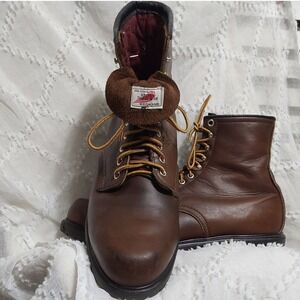 VINTAGE Red Wing 2233 PT91 Steel Toe SuperSole Boots- Made in USA size 12
